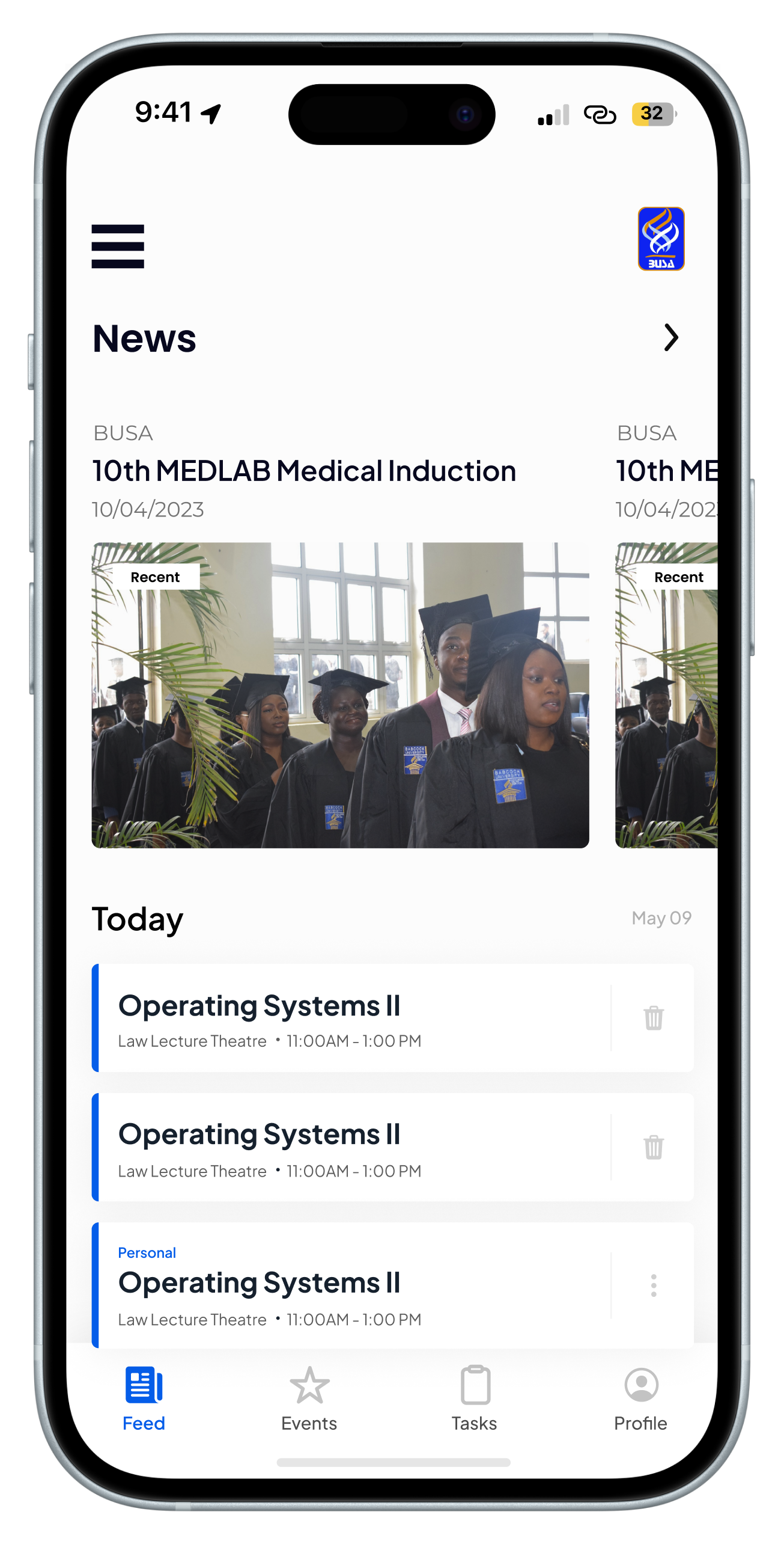 BUSA App Preview